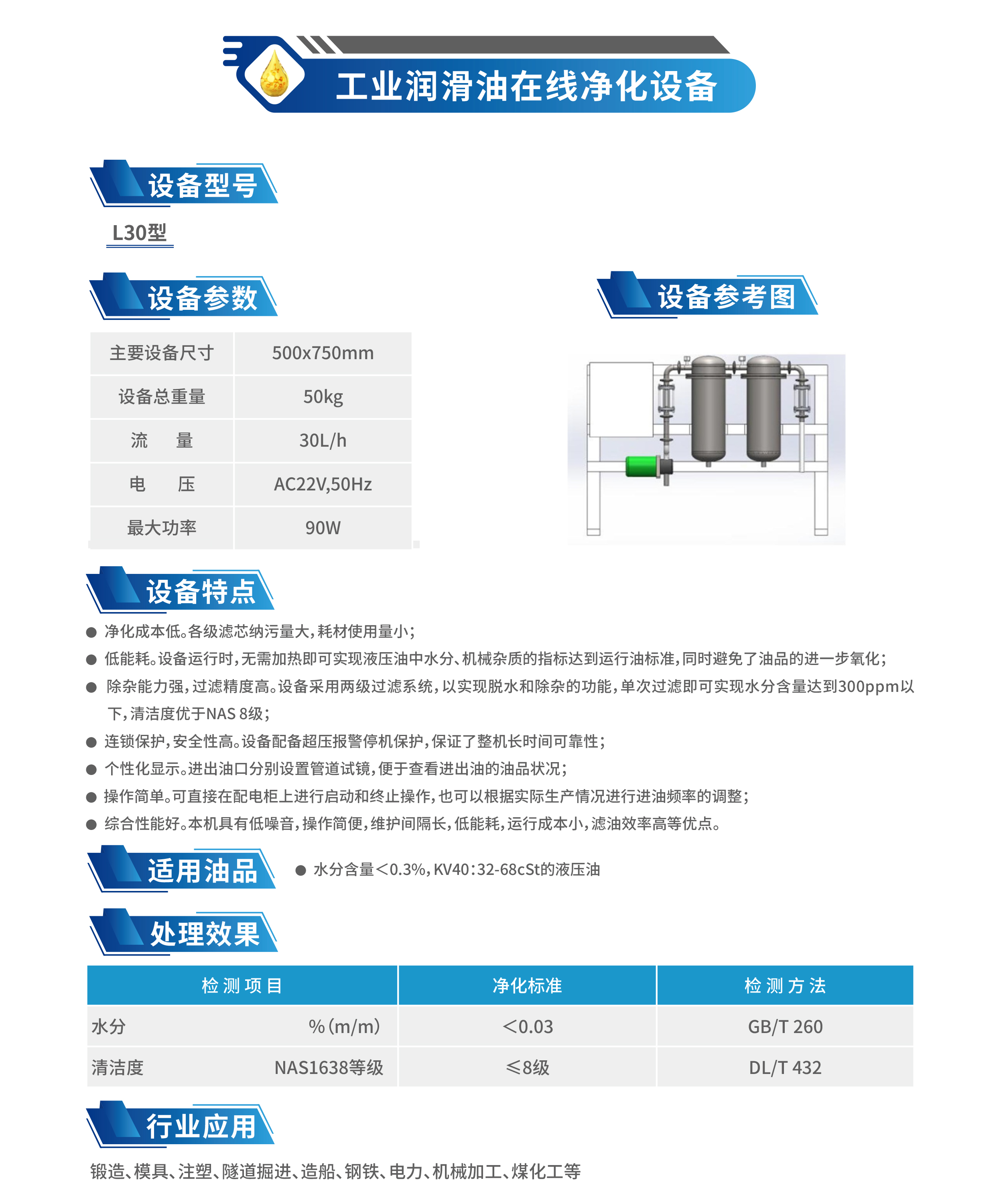 液压油净化过滤